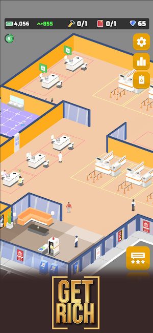 Bank Inc. - Idle Tycoon Game Screenshot 1