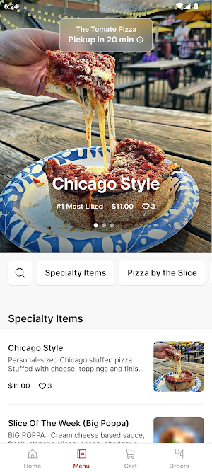 The Tomato Pizza Screenshot 0