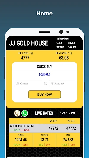 JJ Gold House Retail Screenshot 0