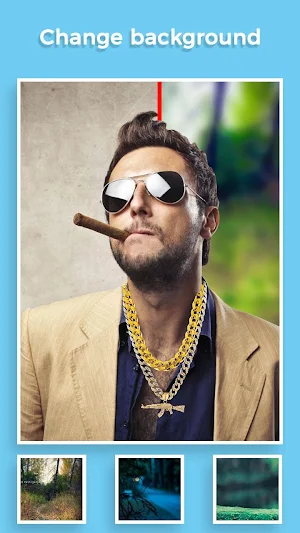My Photo Gangster Look Photo Editor Screenshot 1