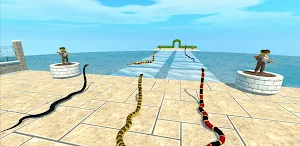 456 Snake Challenge: Clash 3D Screenshot 1