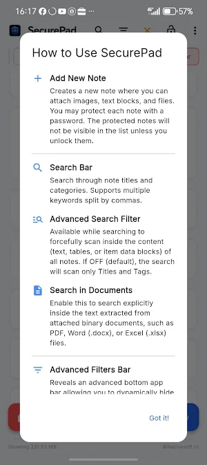 SecurePad PRO - Private Vault Screenshot 3