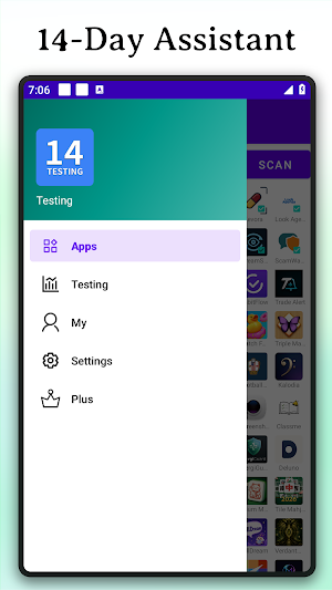 Testing: 14-Day Assistant Screenshot 0