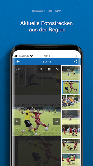 Heimatsport App Screenshot 2