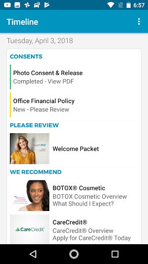 myTouchMD - for Patients Screenshot 3