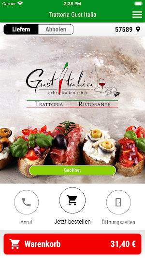 Trattoria Gust Italia Screenshot 0