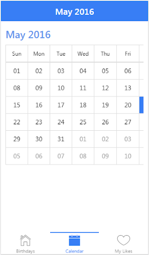 Celebrity Birthdays - USA Screenshot 1