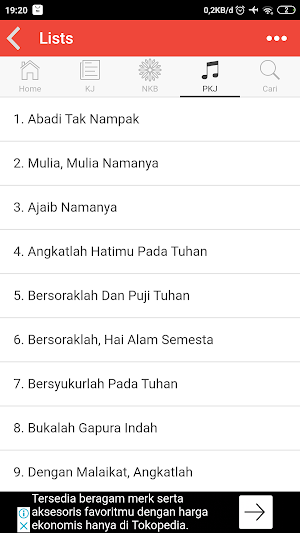 Kidung Jemaat Dan Pujian Screenshot 2