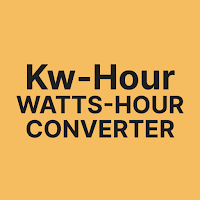 Watt Hour to KwHour Converter