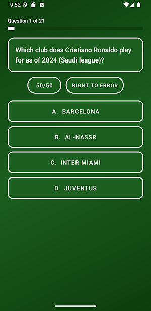 Football Quiz Pro Screenshot 1