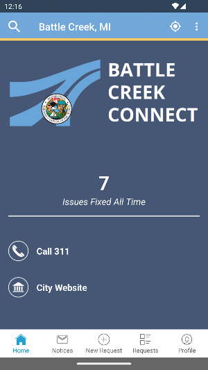 Battle Creek MI 311 Screenshot 0