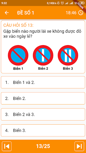 Ôn thi lái xe mô tô hạng A2 Screenshot 3