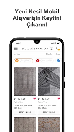 Dolce Vita Halı Shopping Screenshot 1