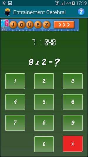 Brain Training Screenshot 2
