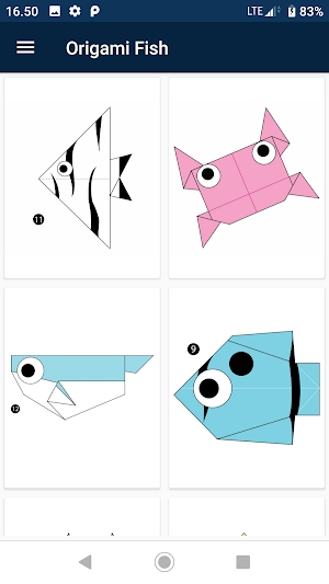 How To Make Origami Fish Screenshot 0