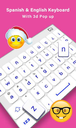 Spanish Keyboard, Teclado fonético español Screenshot 1