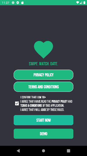 Canada Dating & Chat App Screenshot 0