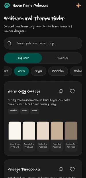 House Paint Palettes Screenshot 0