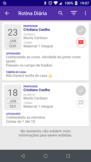 Agenda Yázigi Screenshot 2