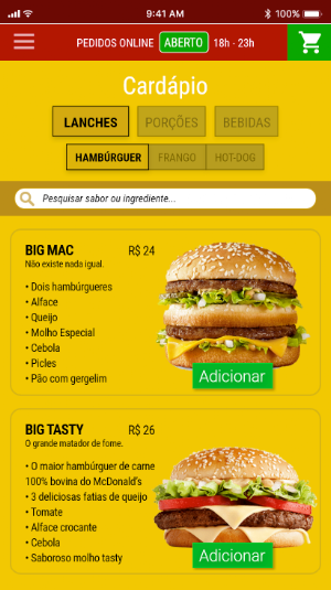 MyDelivery Screenshot 1