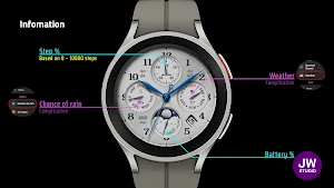 JW085 jwstudio watchface Screenshot 1
