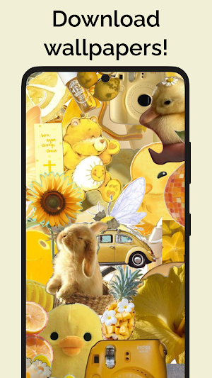 Yellow Wallpapers HD Screenshot 3