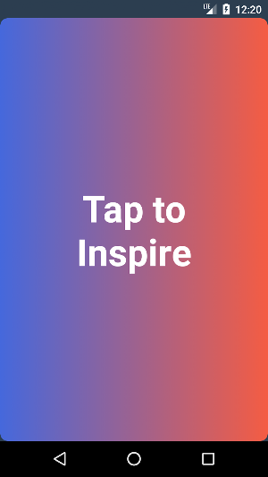 Tap-to-Inspire Screenshot 0