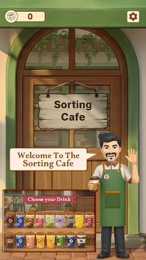 Sorting Cafe Screenshot 0