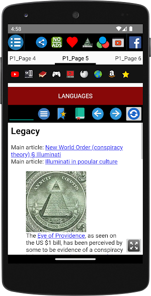 Illuminati History Screenshot 3