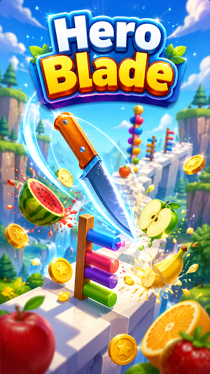 Slice Bounce Hero Screenshot 0