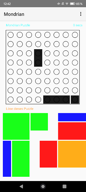 Mondrian Cubes Screenshot 1