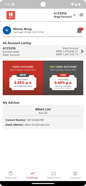 UWEALTH Screenshot 3
