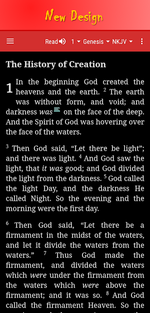 Holy Bible NKJV Screenshot 0