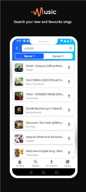 Music Player: MP3 Downloader Screenshot 1