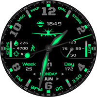 Aviator's Watchface Wear OS