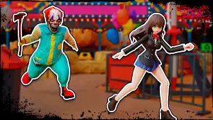 Anime Girls: Clown Horror Screenshot 3