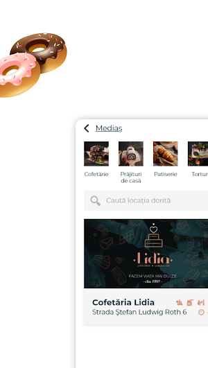 Cofetaria Lidia Screenshot 1