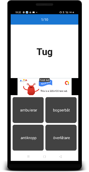 English To Swedish Dictionary Screenshot 3