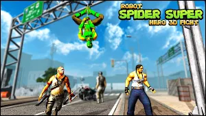 Robot spider Super Hero Fight- 3D Robot Battle Screenshot 3