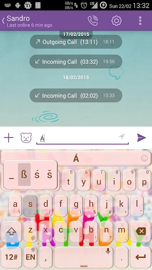 Keyboard Theme Happy Birthday Screenshot 3