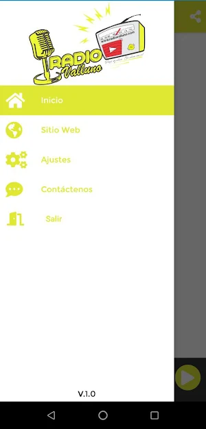 Radio Valluno Screenshot 1