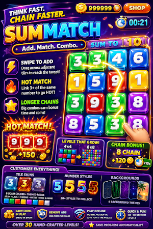 SumMatch - Chain the Sum Screenshot 1