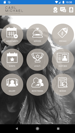 Carl Michael Salon Screenshot 0