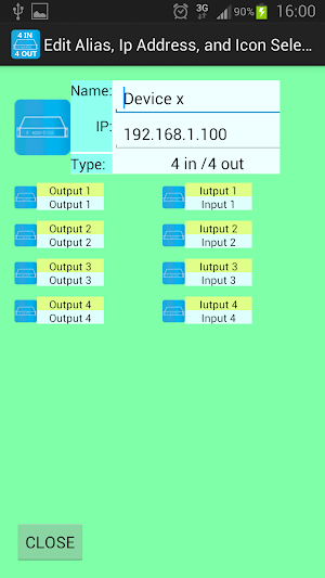 4x4 MATRIX Control Screenshot 2