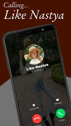 Like Nastya - Fake Video Call Screenshot 2