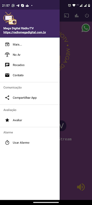 Mega Digital Rádio/TV Screenshot 1