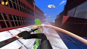 Rooftop Ninja Run Screenshot 0