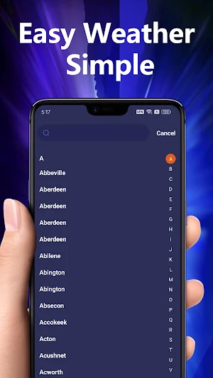 Easy Weather- Simple Screenshot 3