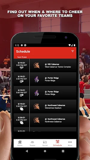 West Cab Wolverines Gameday Screenshot 1