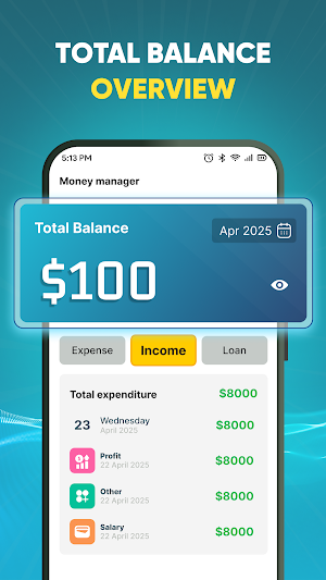 Money Spending Tracker Screenshot 0